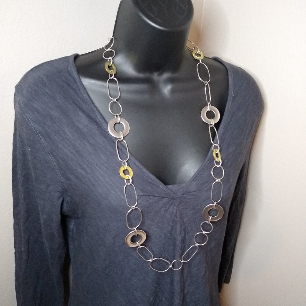 Vintage Long Chain Necklace 36 Inches